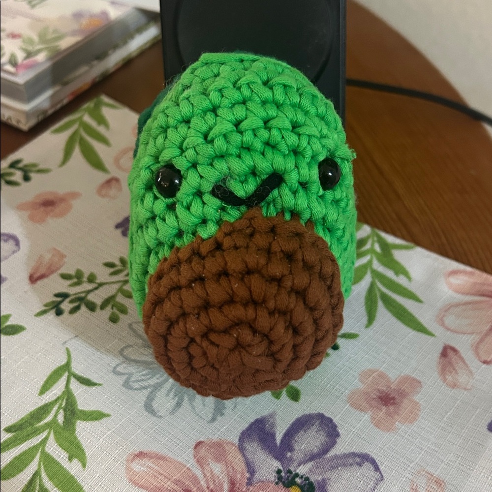 Handmade Crocheted Amurigami Mateo Avocado